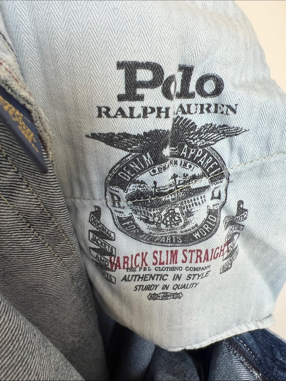 Polo Ralph Lauren Varick Slim Straight Jeans - Picture 11 of 12